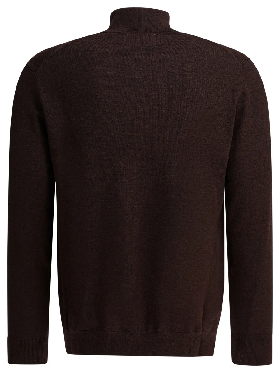 "Sergio" merino wool polo sweater - Img 2