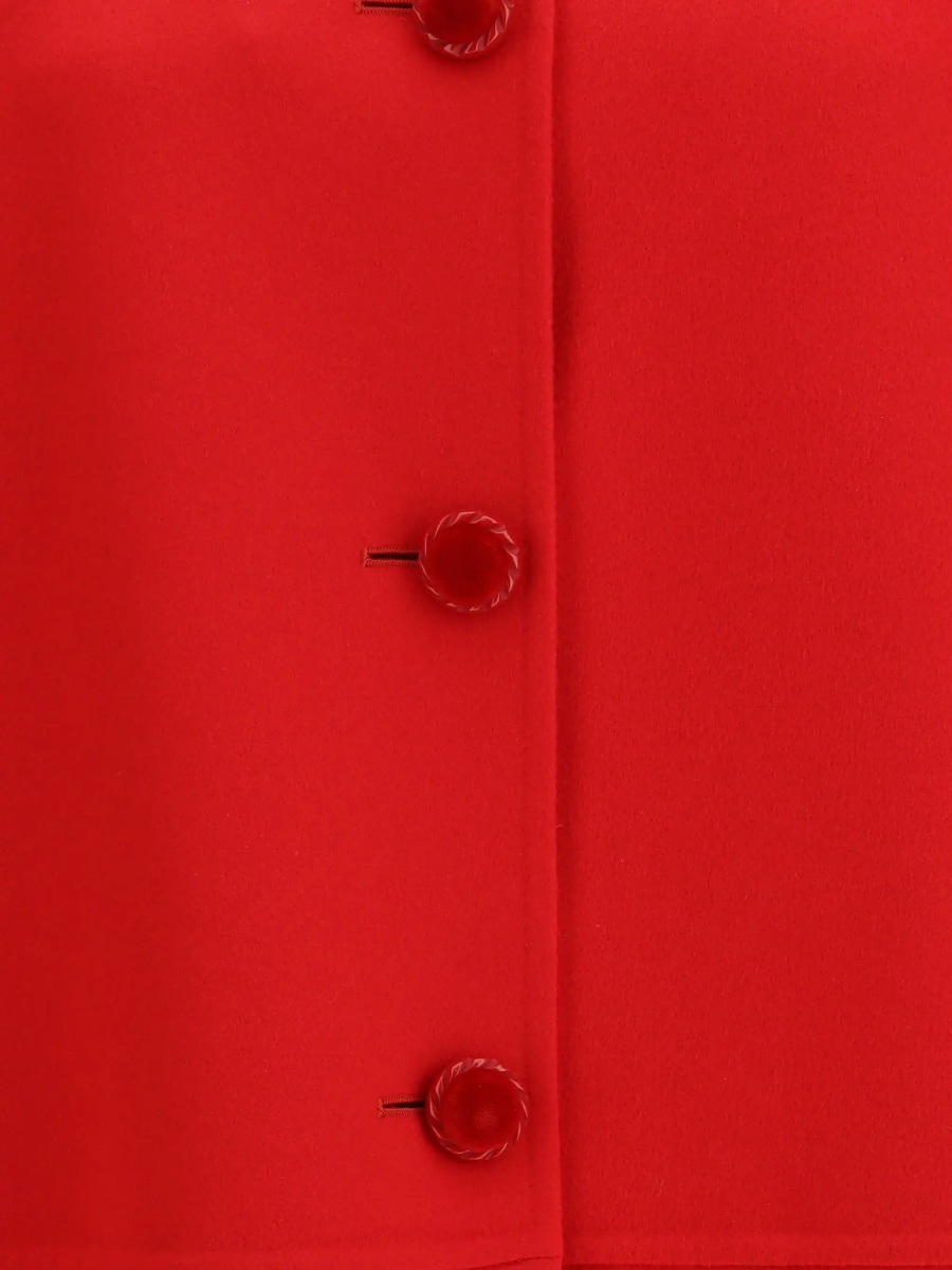 Single-breasted Compact Drap Coat - Img 3