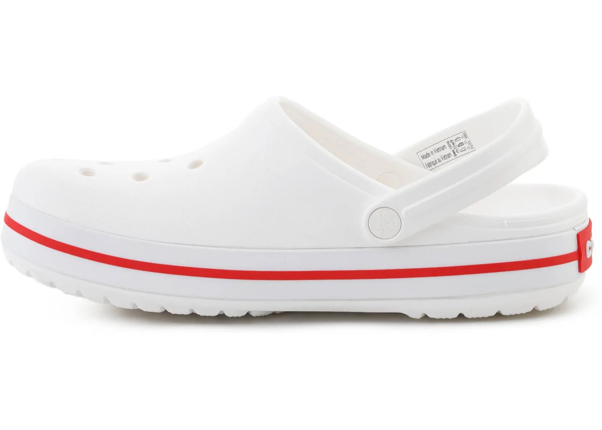 Slapi CROCBAND WHITE/STARFISH - Img 4