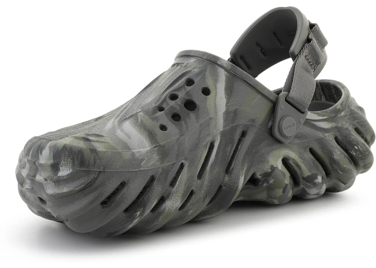 Slapi ECHO MARBLED CLOG DUSTY OLIVE/MULTI - Img 3