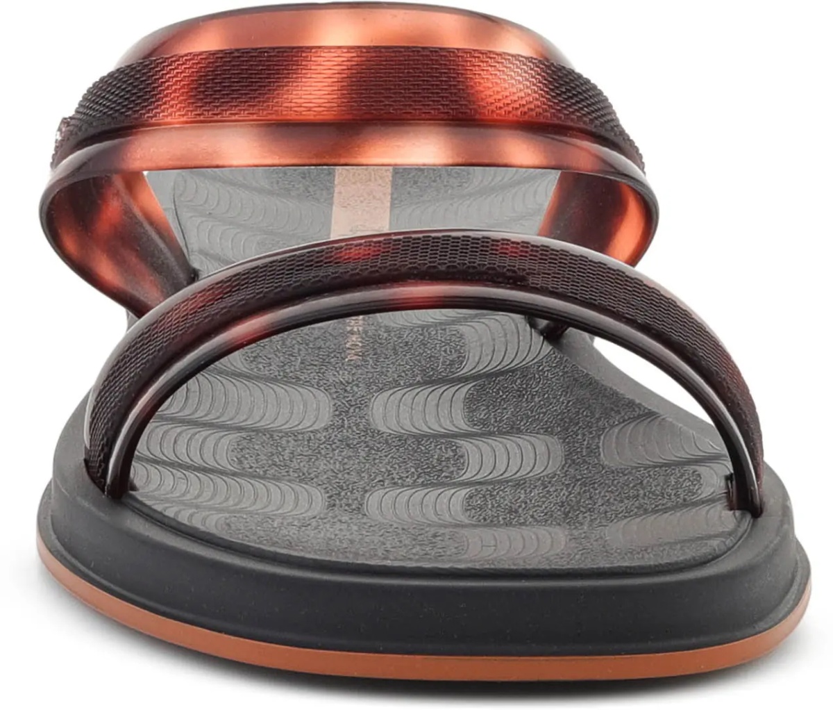 Slapi GLOW TRENDY SLIDE AD BLACK/TURTLE/BROWN - Img 2
