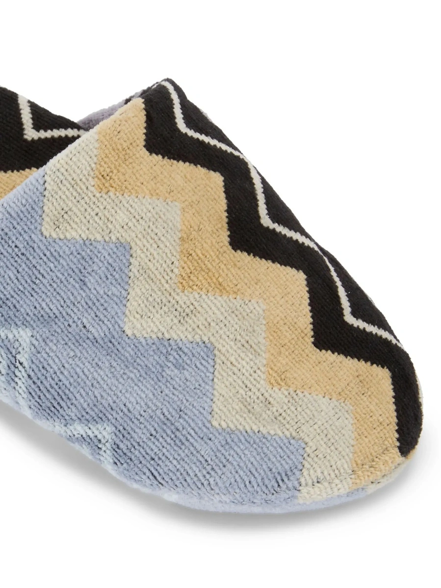 Slapi MISSONI BEACHWEAR HOME multicolor din bumbac 'GIACOMO' - Img 6