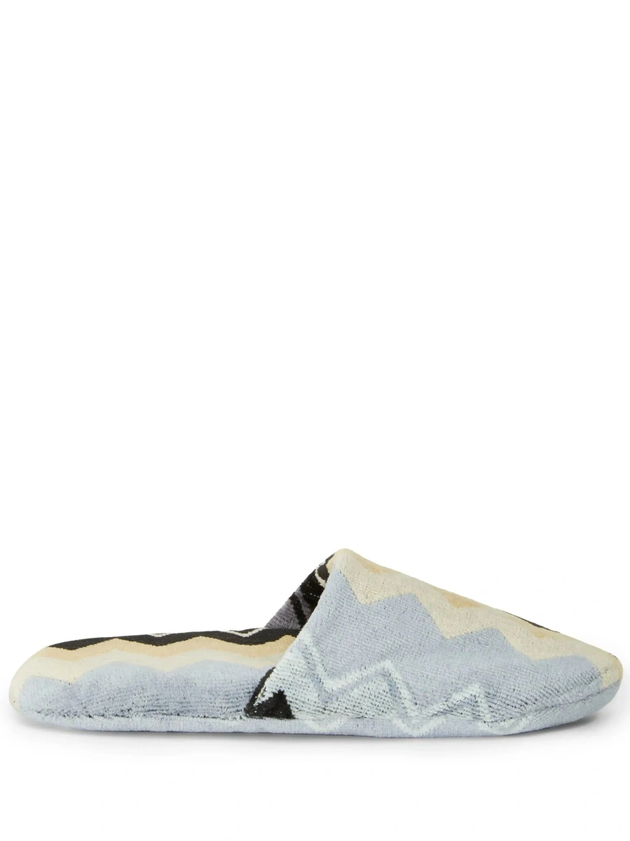 Slapi MISSONI BEACHWEAR HOME multicolor din bumbac 'GIACOMO' - Img 7
