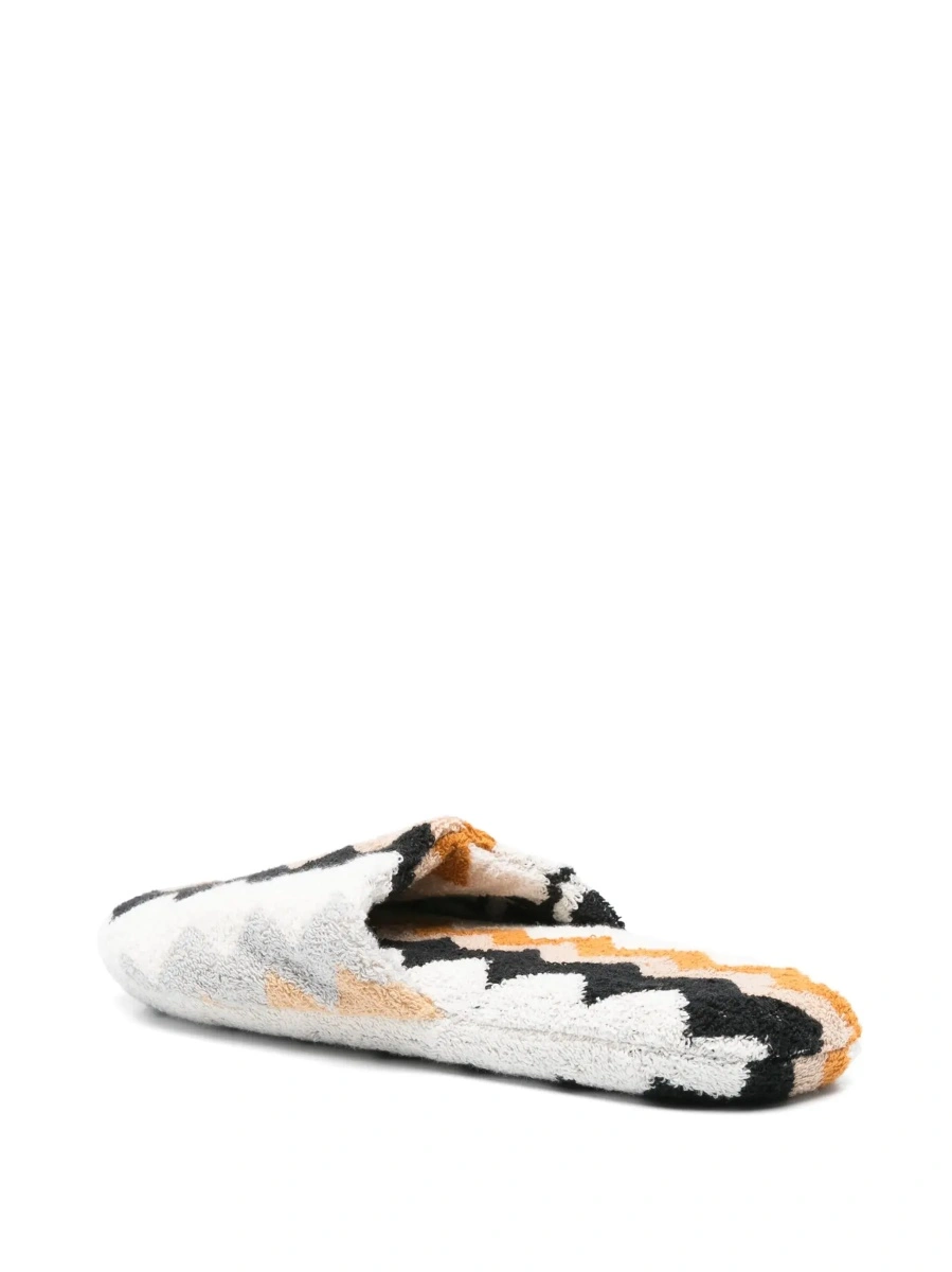 Slapi MISSONI BEACHWEAR HOME multicolor din bumbac - Img 6