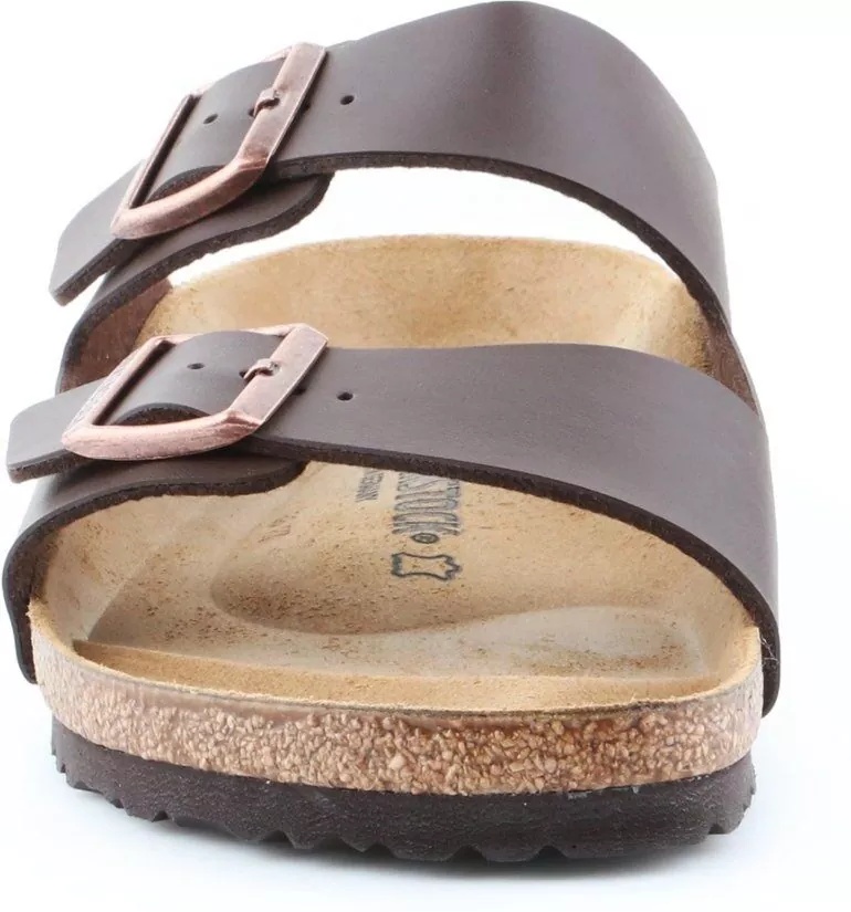 Slapi Sandals Arizona BF Dark Brown - Img 2