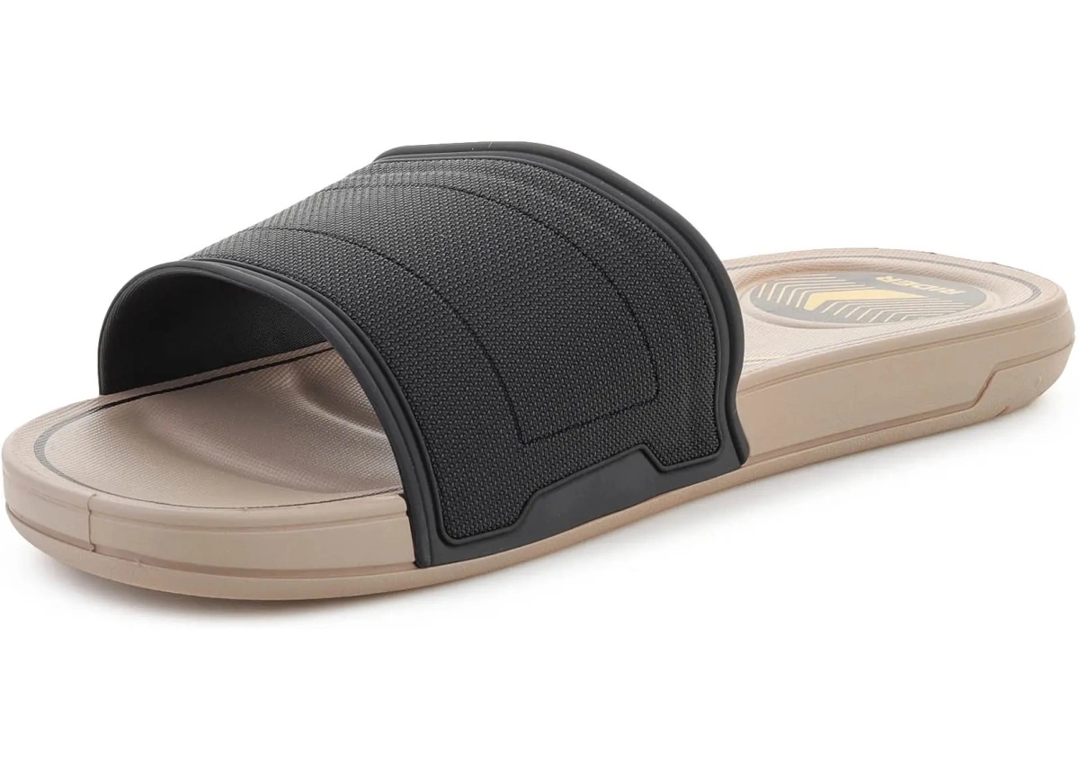 Slapi START SLIDE AD BEIGE/BLACK/YELLOW - Img 3