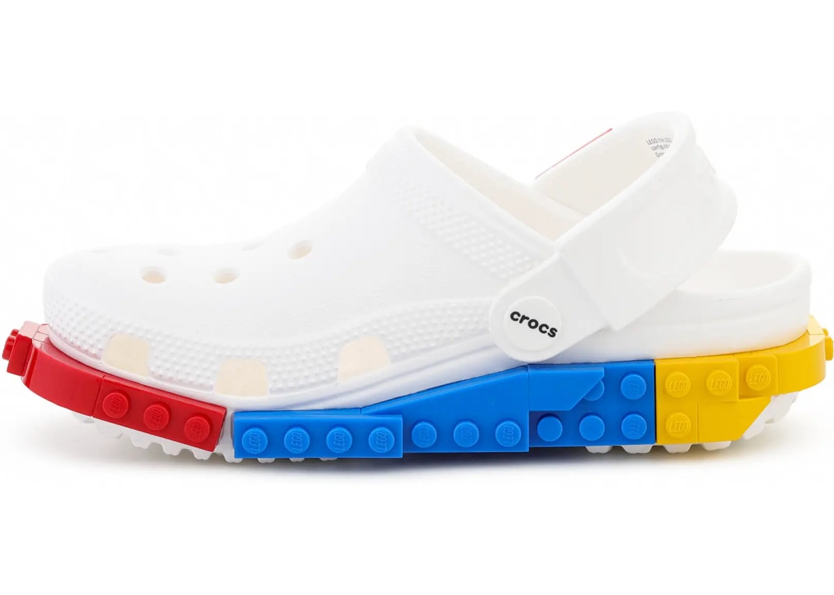 Slapi X LEGO 4LW SYSTEM CLOG WHITE - Img 4