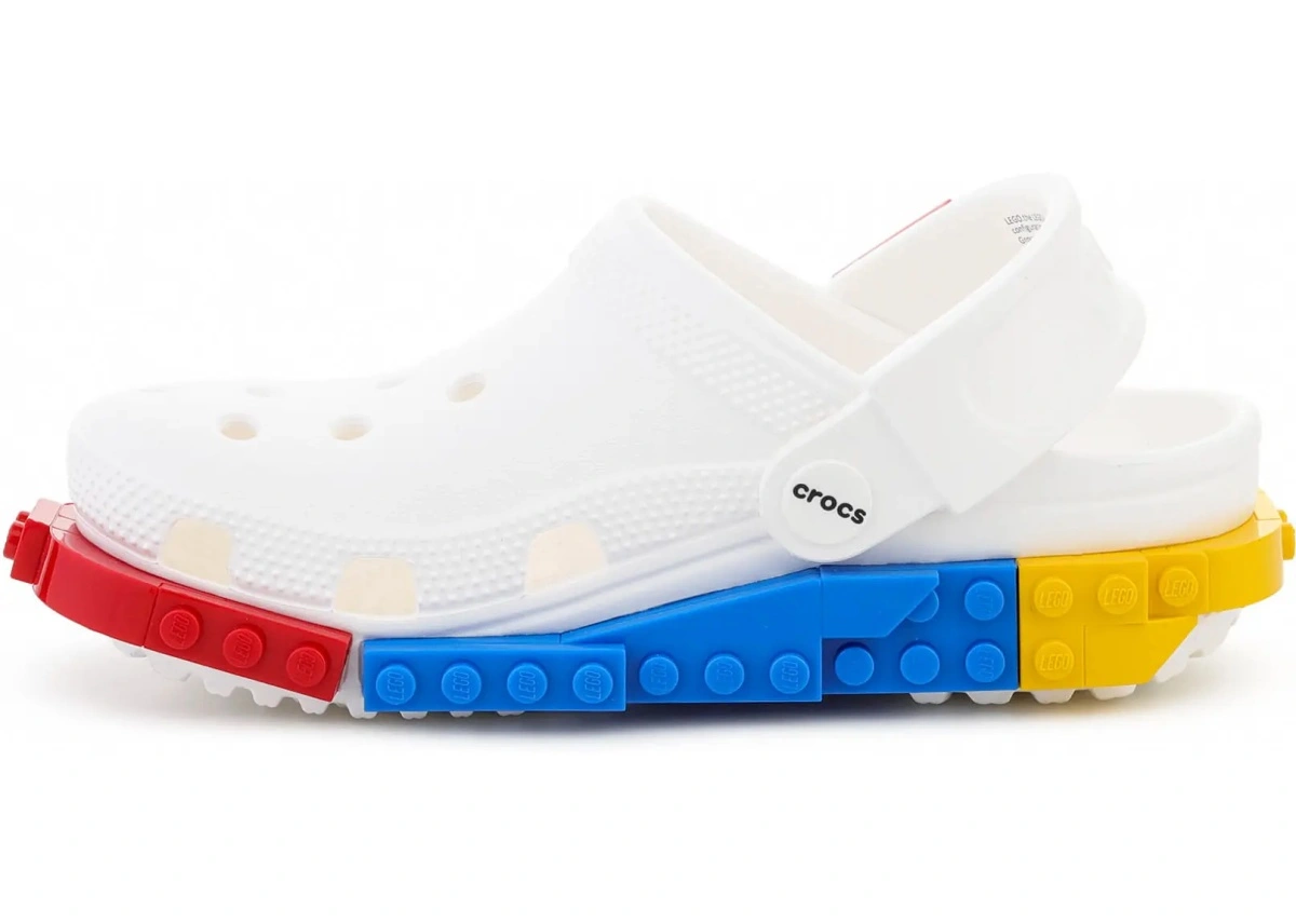 Slapi X LEGO 4LW SYSTEM CLOG WHITE - Img 4