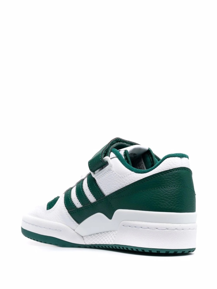 Sneakers adidas Originals albi din piele - Img 3