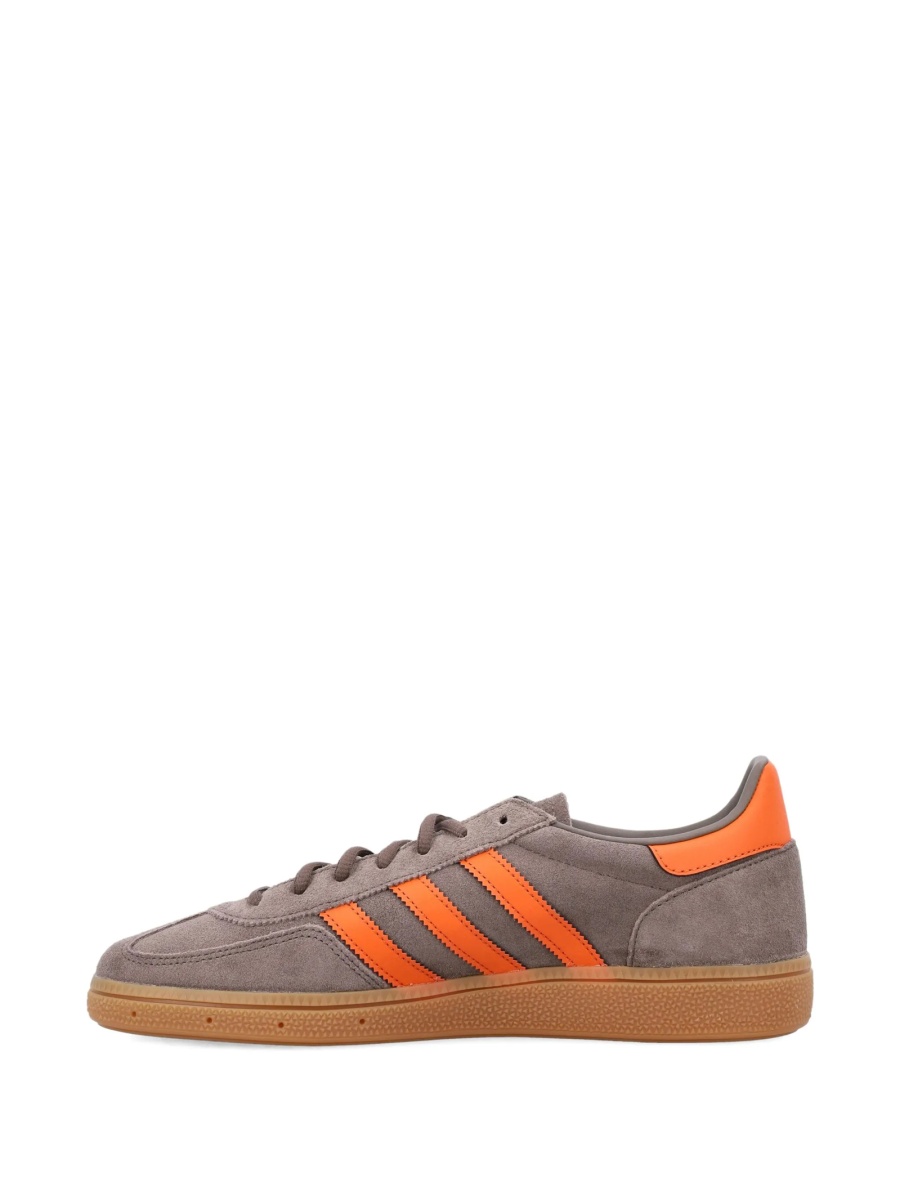 Sneakers adidas Originals gri din piele si piele intoarsa - Img 3