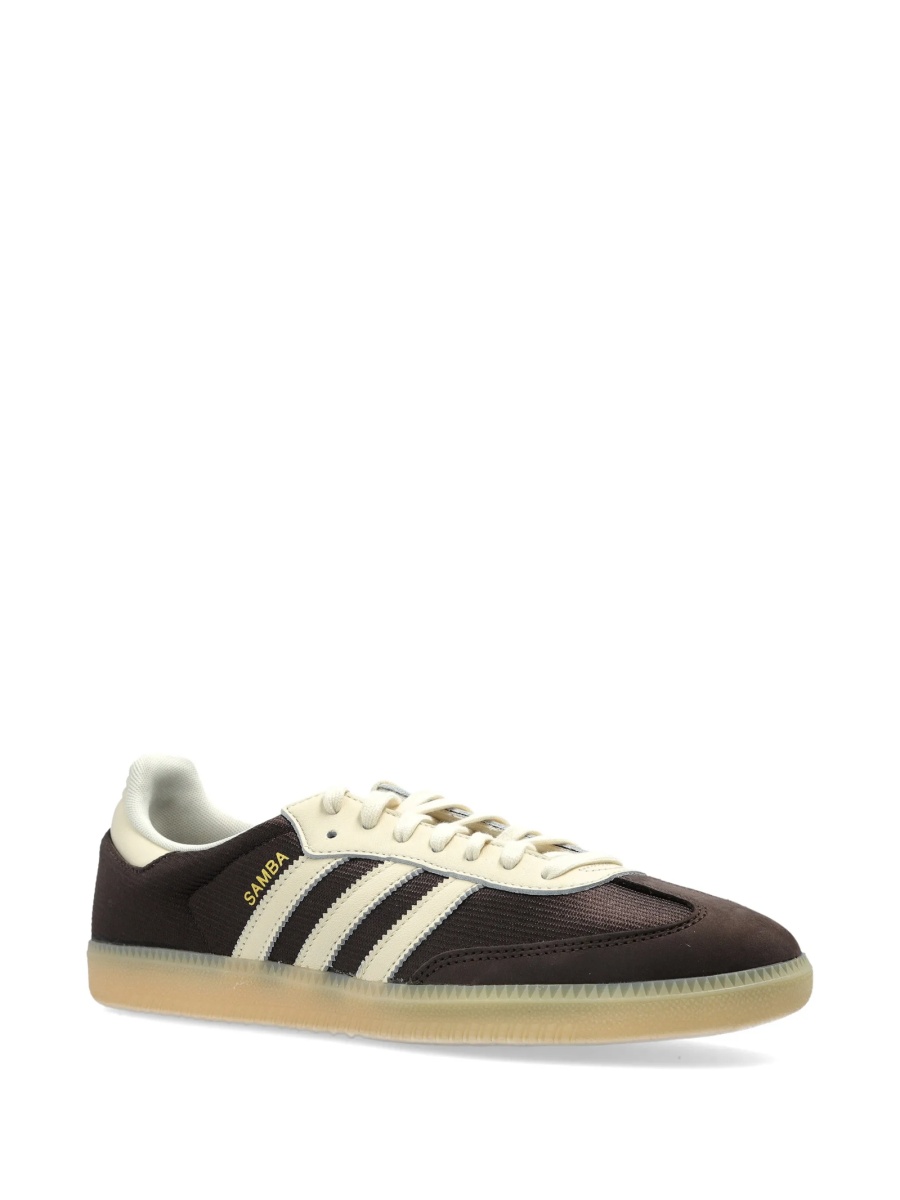 Sneakers adidas Originals maro din piele intoarsa si material textil - Img 2
