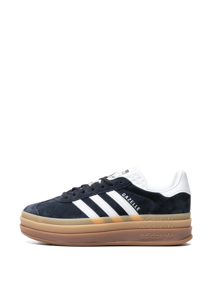 Sneakers adidas Originals negri din piele intoarsa - Img 5