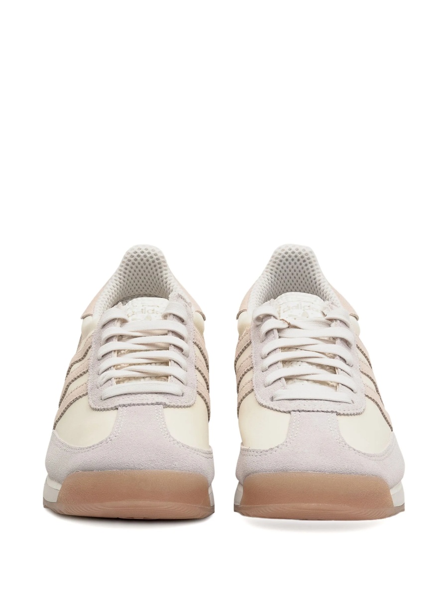 Sneakers adidas Originals neutri din piele intoarsa si nylon - Img 2