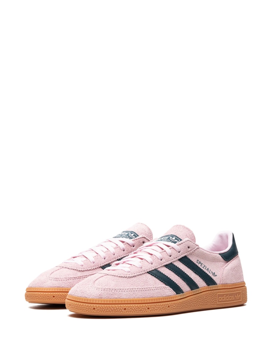 Sneakers adidas Originals roz din piele intoarsa - Img 5