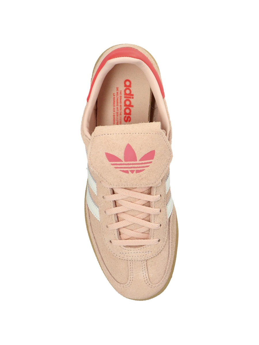 Sneakers adidas Originals roz din piele intoarsa - Img 3