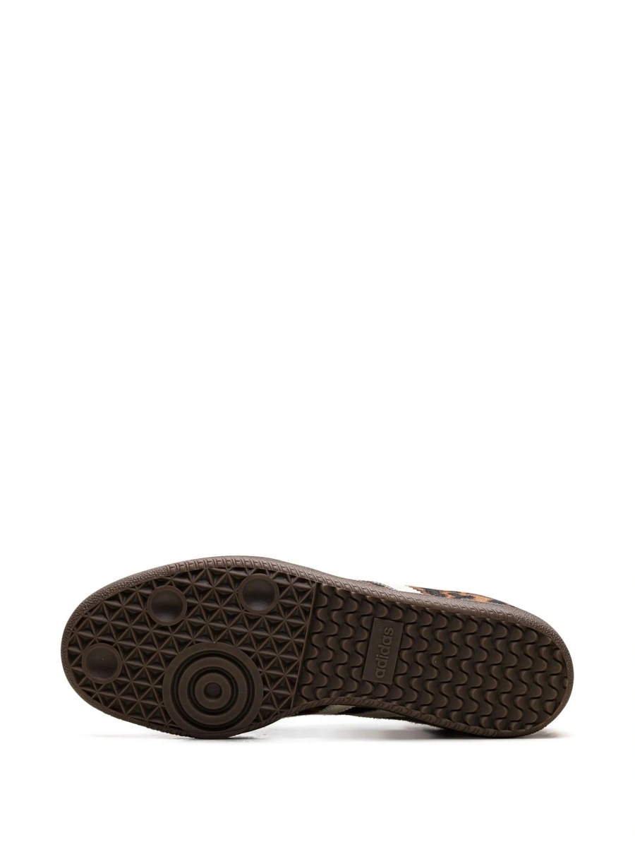 Sneakers adidas Originals samba maro din piele si blana - Img 4