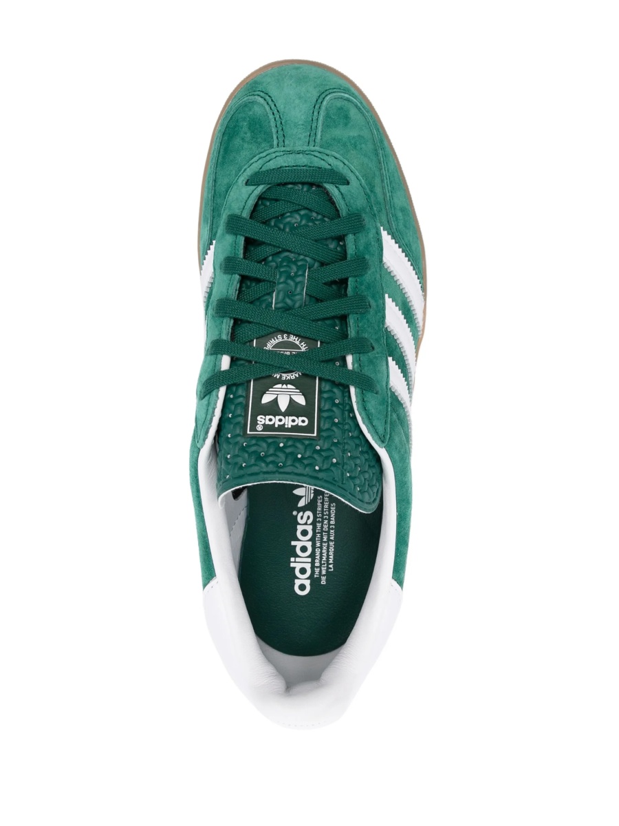 Sneakers adidas Originals verzi din piele intoarsa - Img 4