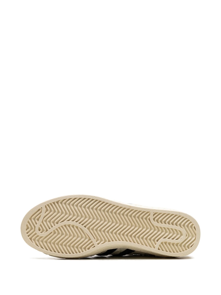 Sneakers adidas superstar albi din piele - Img 4