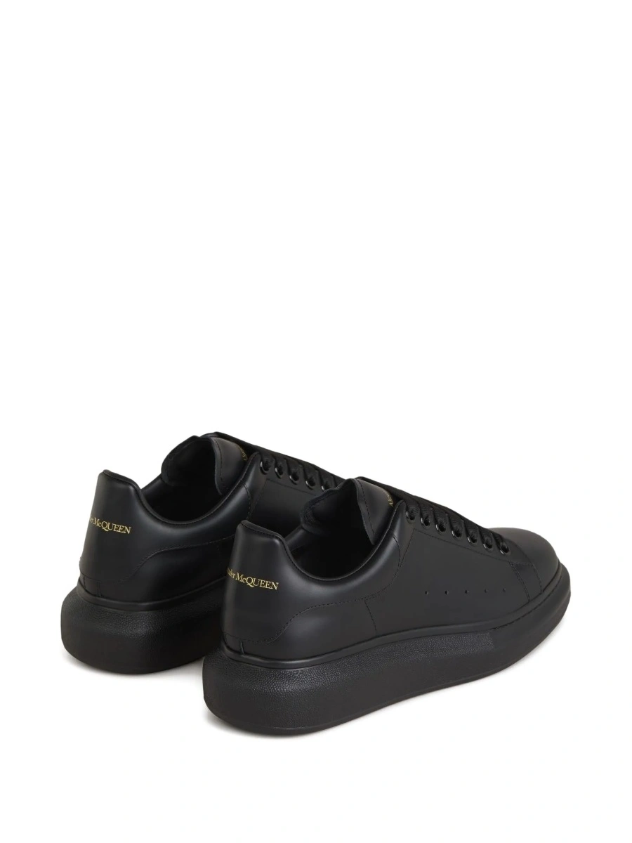 Sneakers Alexander McQueen negri din piele - Img 2