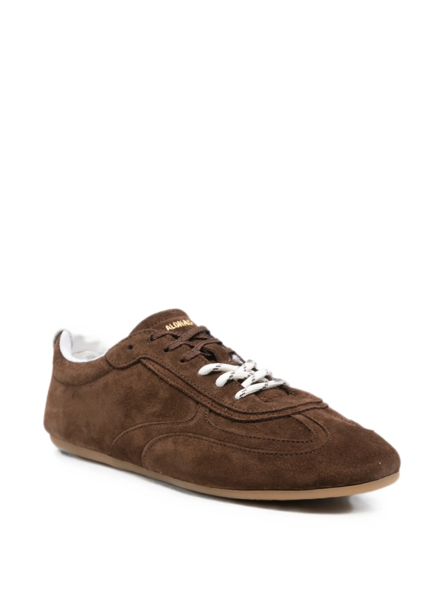 Sneakers Alohas maro din piele intoarsa - Img 2