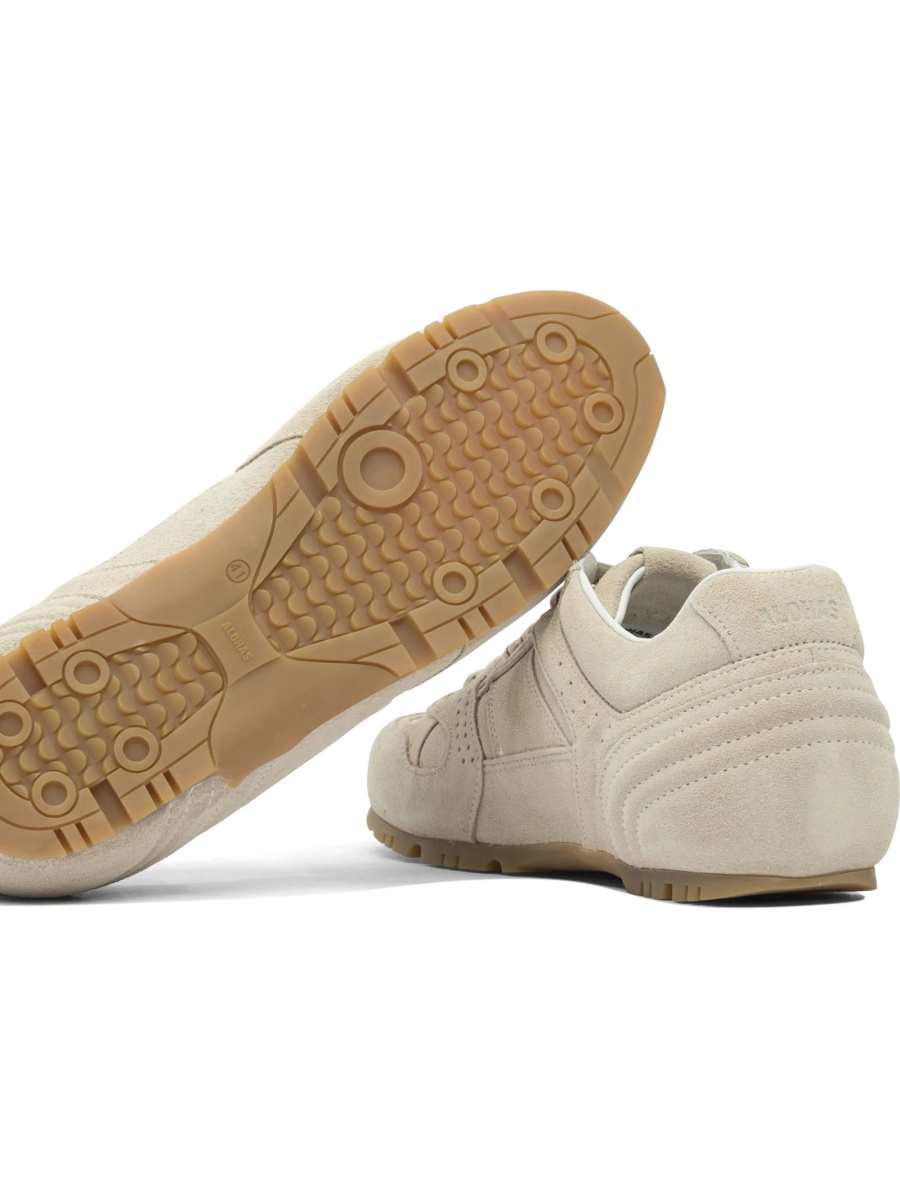 Sneakers Alohas neutri din piele - Img 4