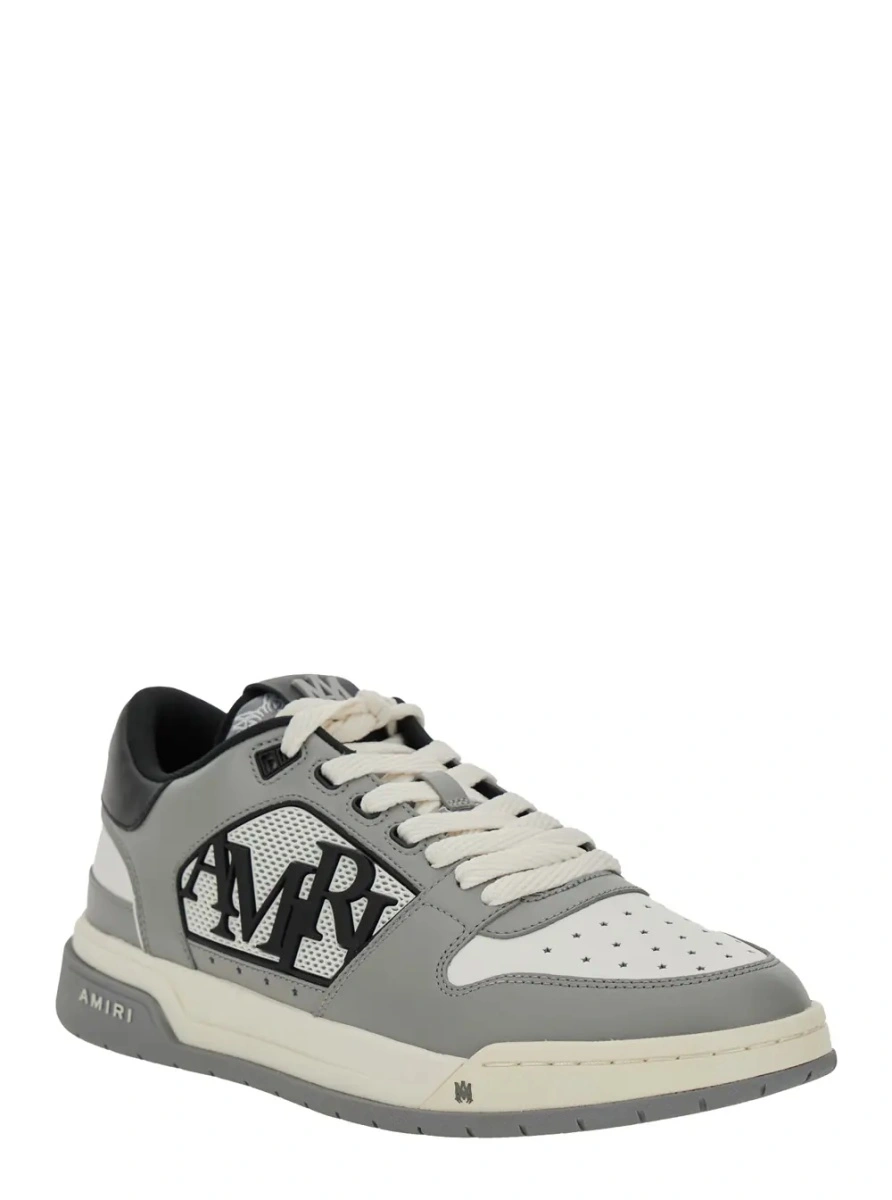 Sneakers AMIRI gri din piele - Img 2