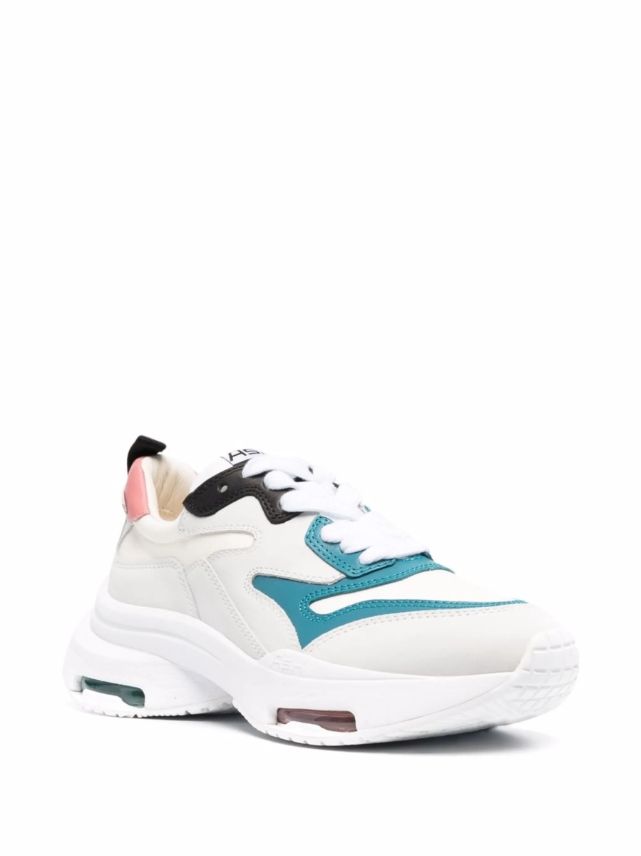 Sneakers ASH albi din piele - Img 2