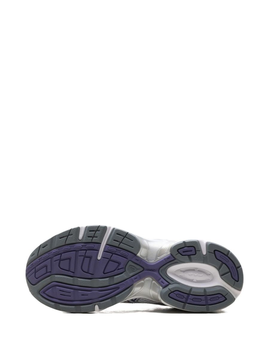 Sneakers ASICS albi din material textil - Img 3