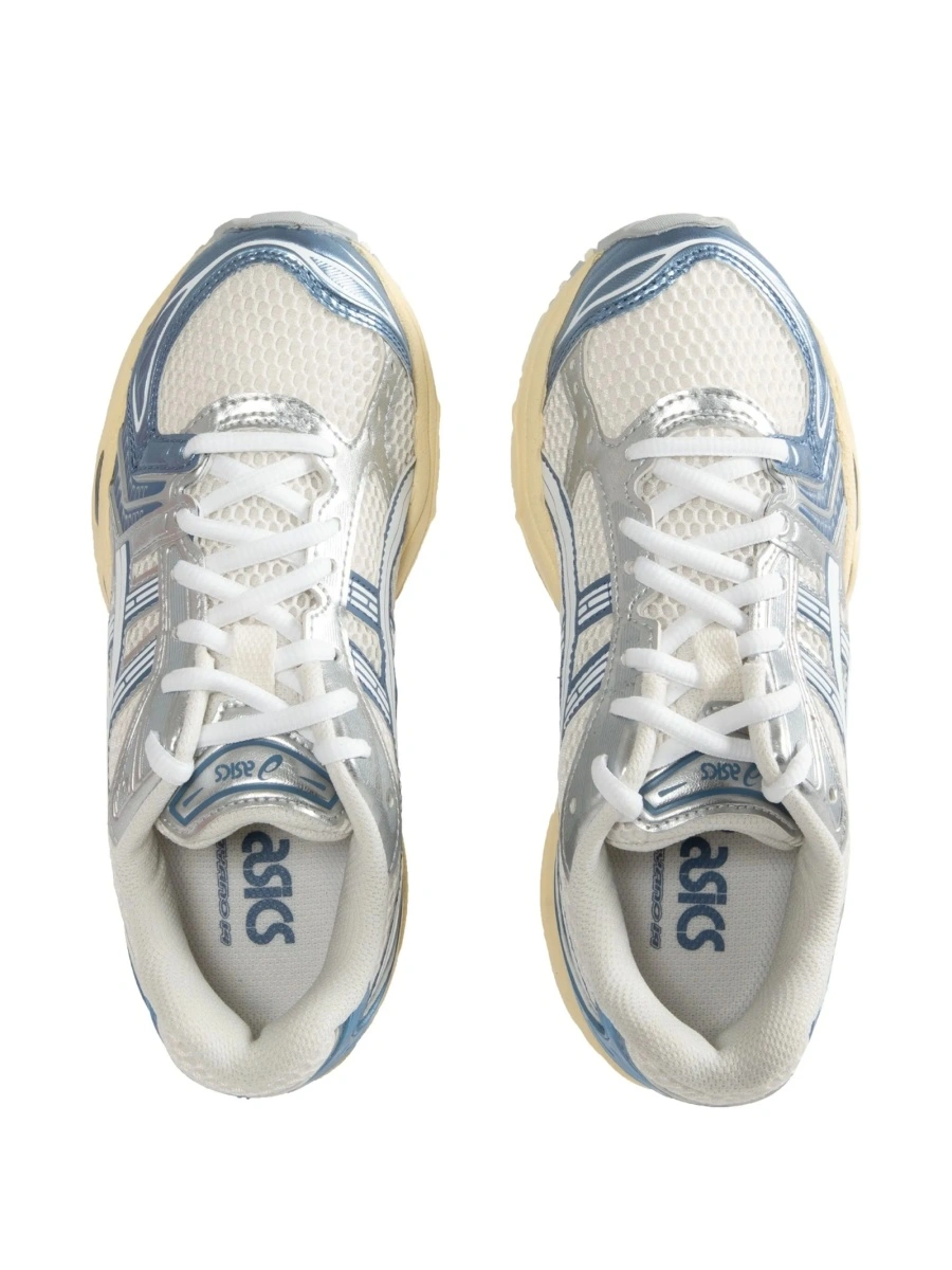 Sneakers ASICS albi din plasa si poliuretan - Img 11