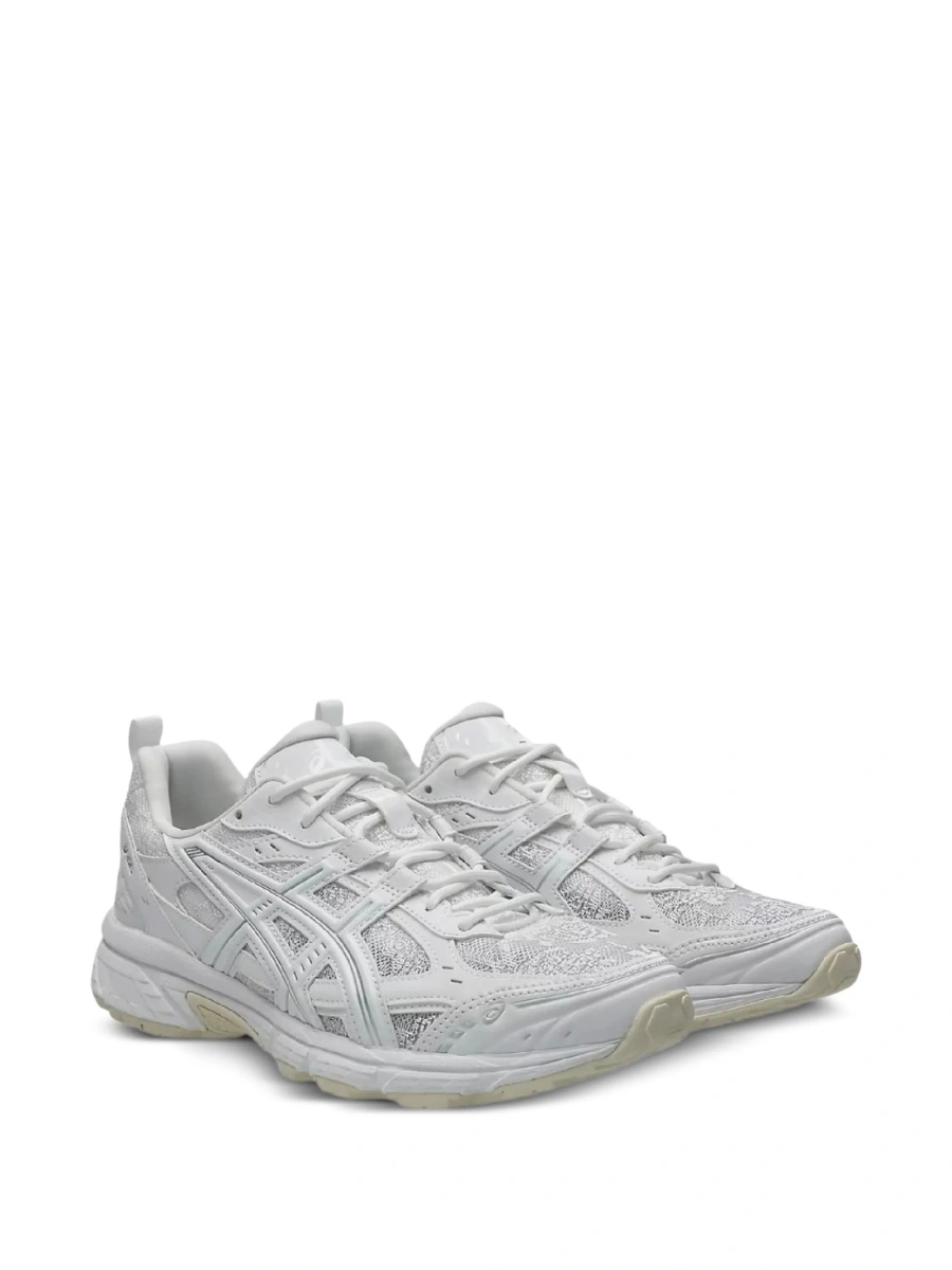 Sneakers ASICS albi din poliuretan si plasa - Img 2