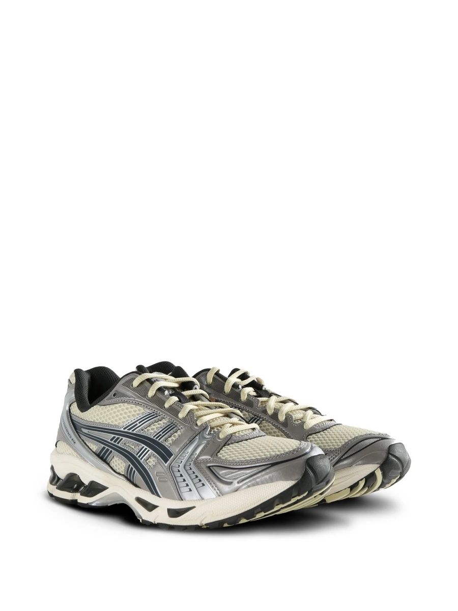 Sneakers ASICS argintii din material textil si poliuretan - Img 2