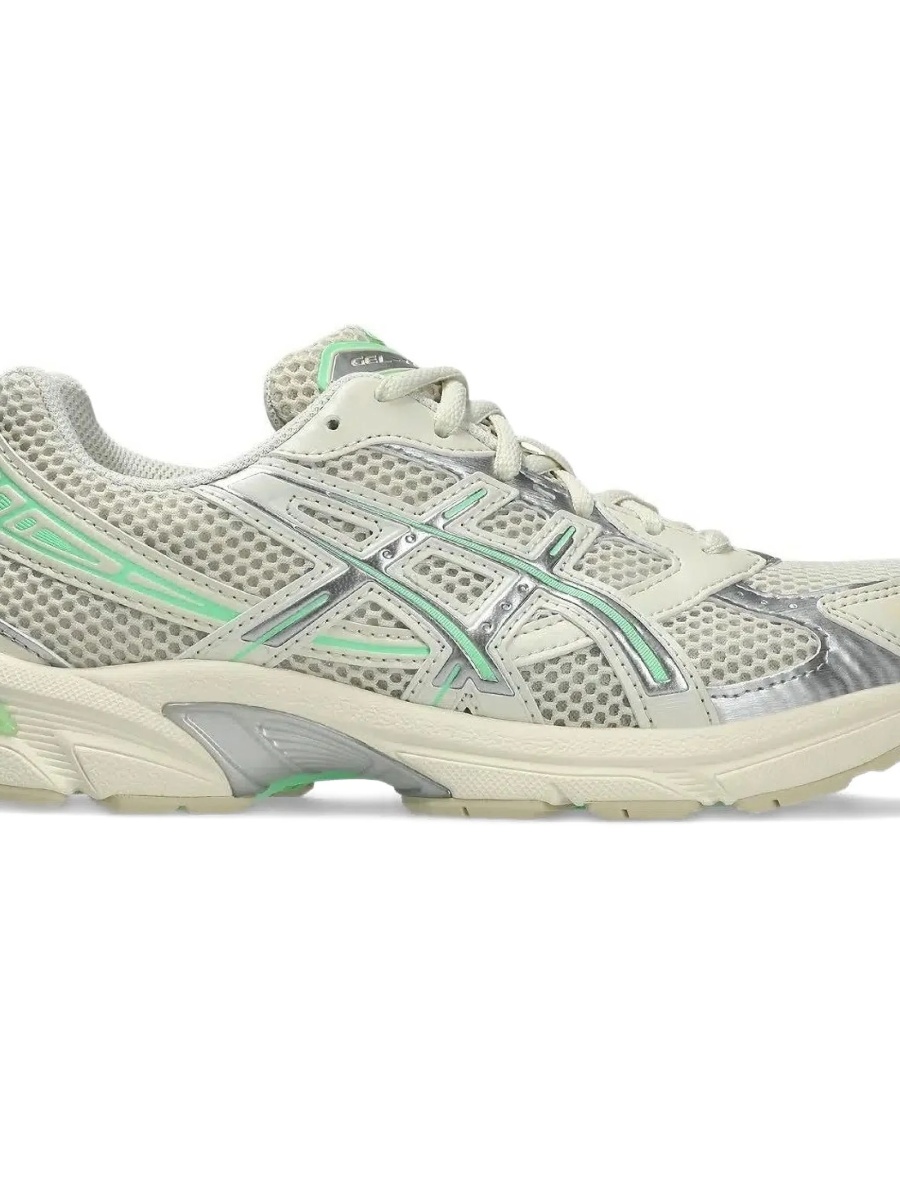 Sneakers ASICS gri din material textil si poliuretan - Img 2