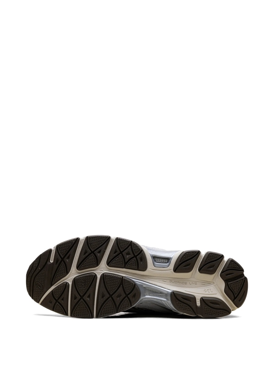 Sneakers ASICS gri din material textil - Img 4
