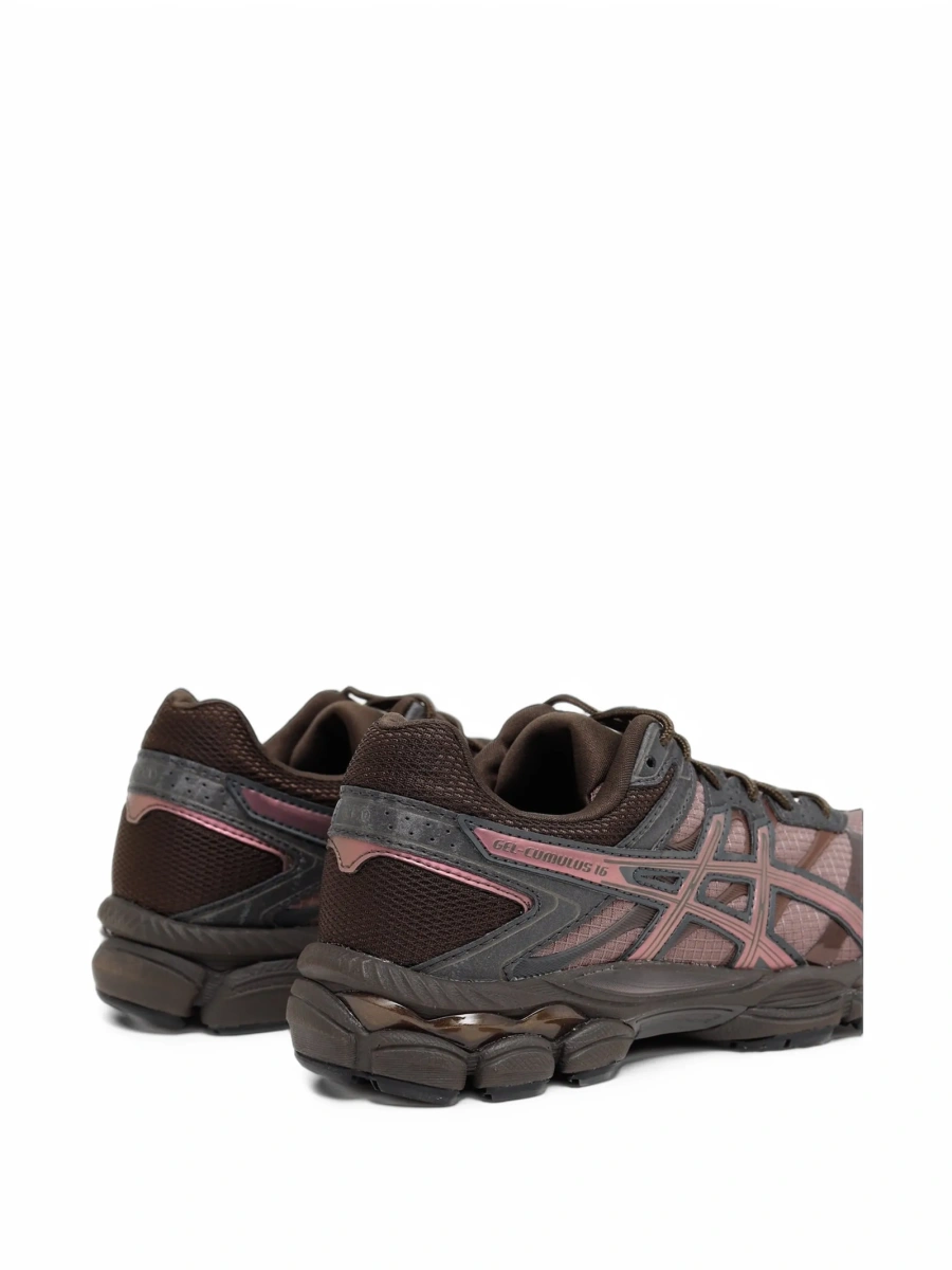 Sneakers ASICS maro din poliuretan si material textil - Img 3