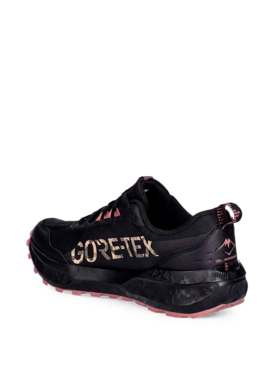 Sneakers ASICS negri din material textil si poliuretan - Img 4