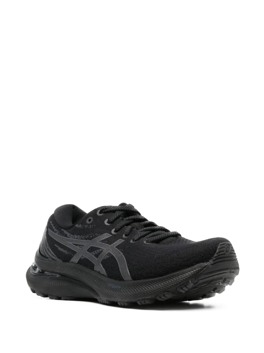 Sneakers ASICS negri din material textil - Img 2