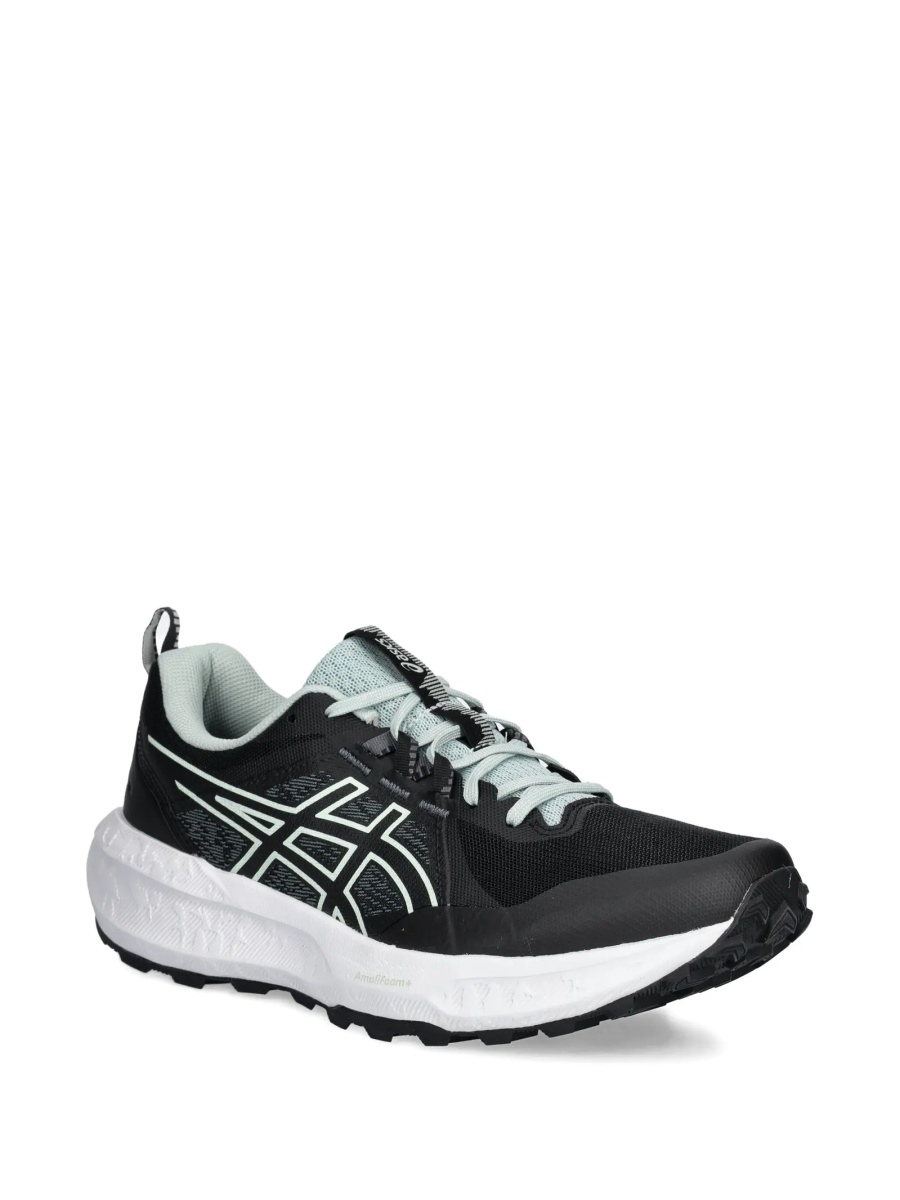 Sneakers ASICS negri din poliuretan si material textil - Img 2