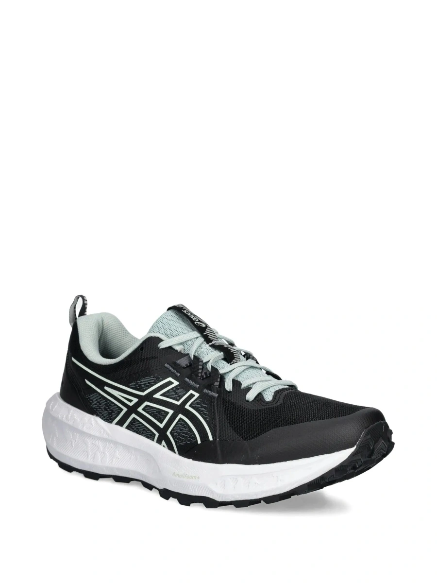 Sneakers ASICS negri din poliuretan si material textil - Img 2