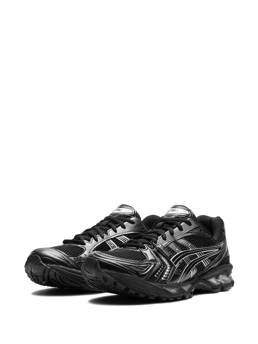 Sneakers ASICS negri din poliuretan si material textil - Img 3