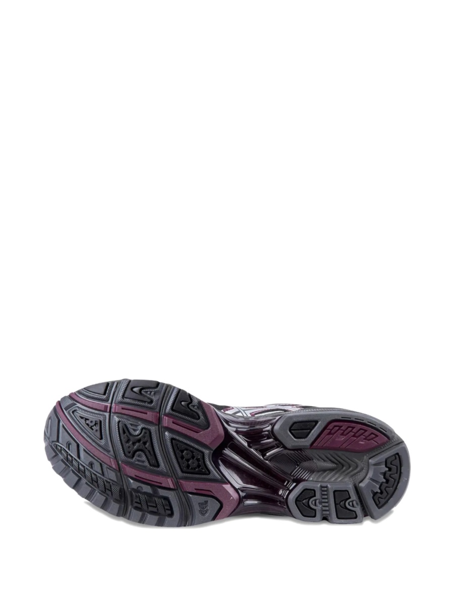 Sneakers ASICS violet din material textil - Img 5