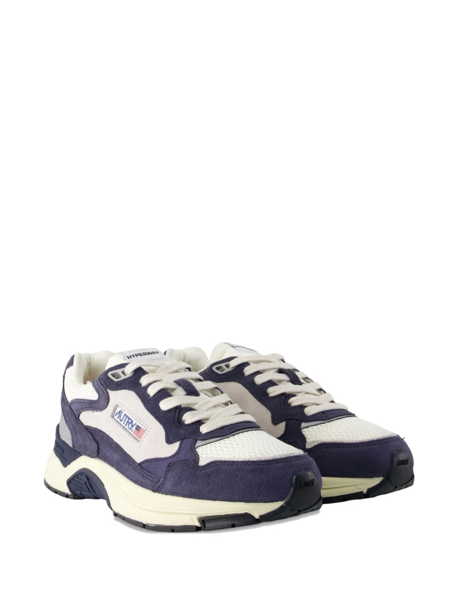 Sneakers AUTRY albastri din poliuretan si piele - Img 2