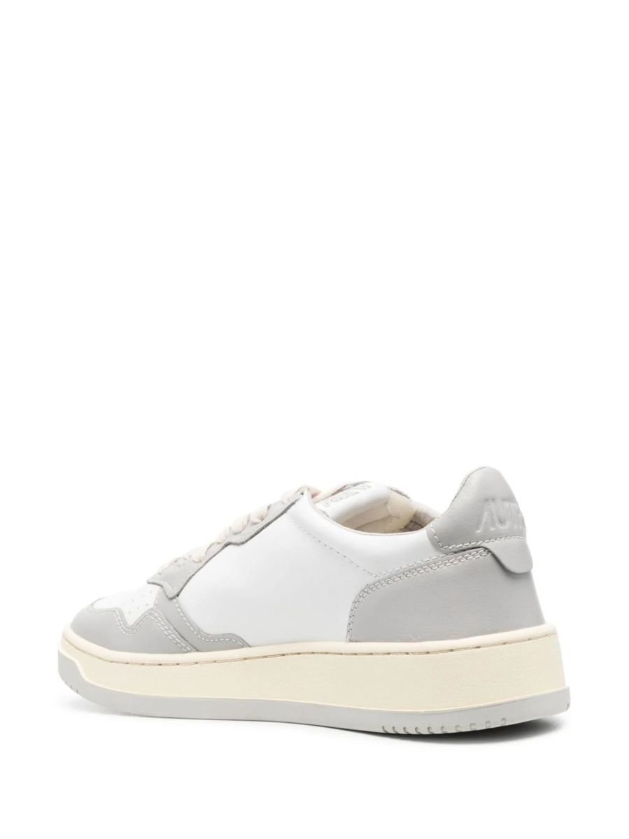 Sneakers AUTRY albi din piele - Img 3
