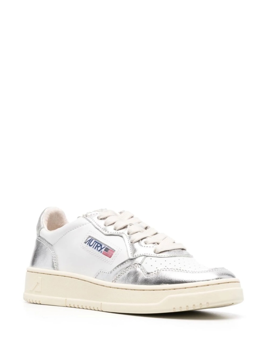 Sneakers AUTRY albi din piele - Img 2