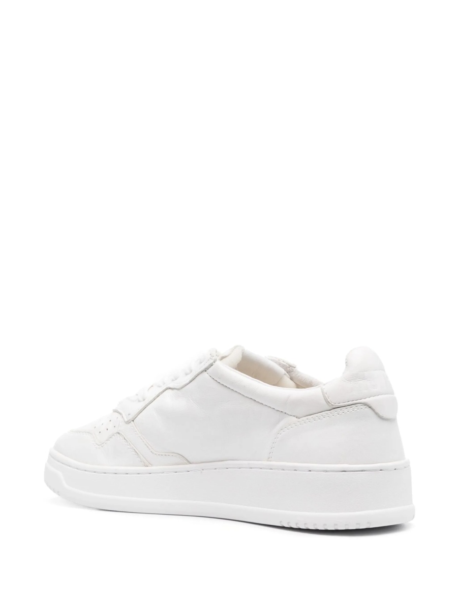 Sneakers AUTRY albi din piele - Img 3