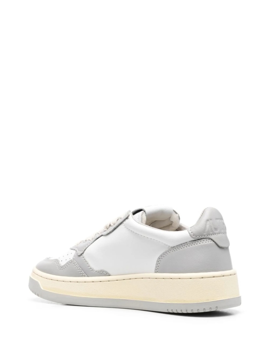 Sneakers AUTRY albi din piele - Img 3