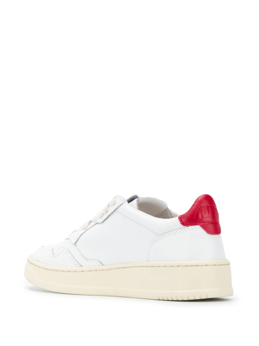 Sneakers AUTRY albi din piele - Img 3