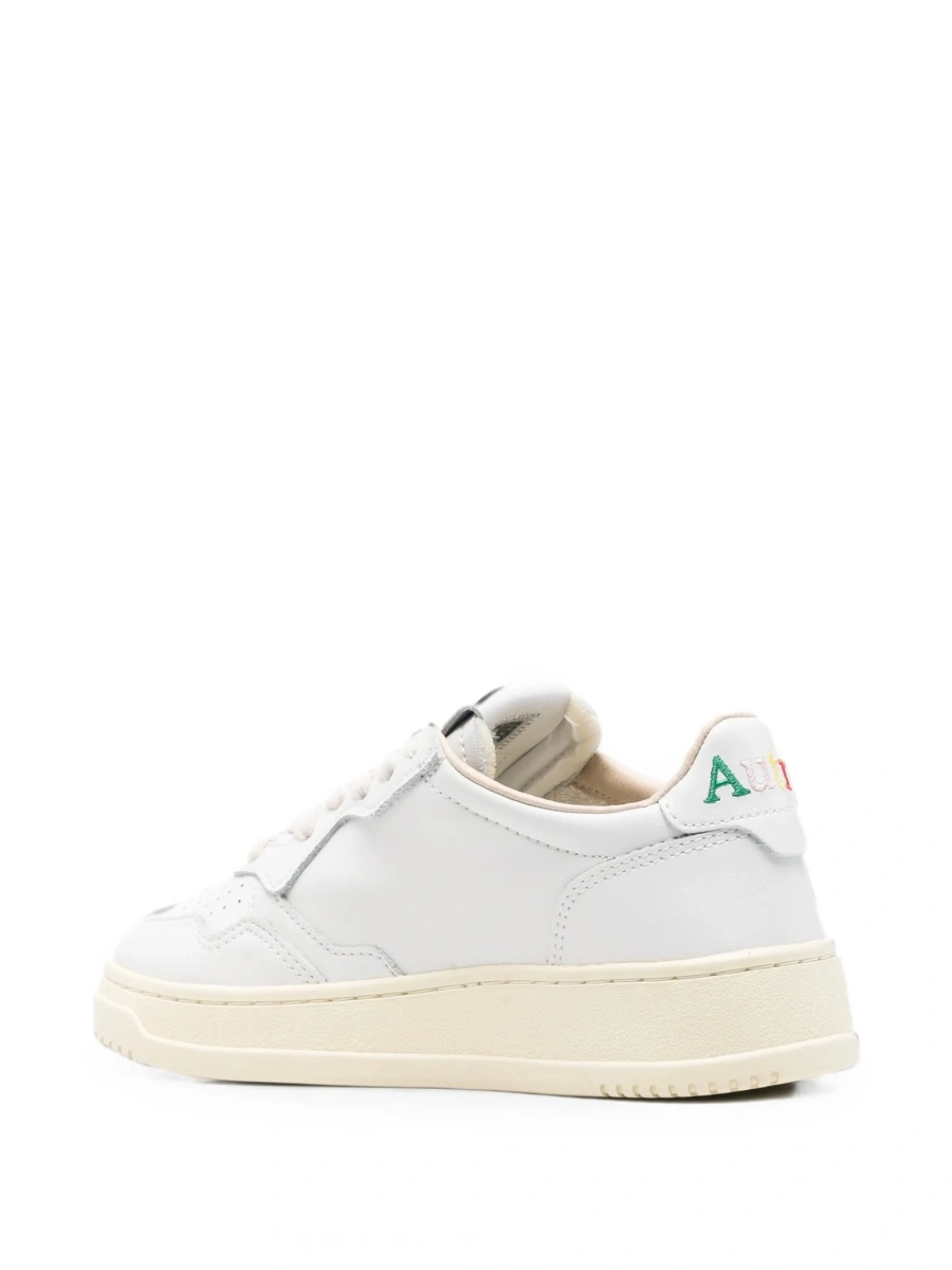 Sneakers AUTRY albi din piele - Img 3