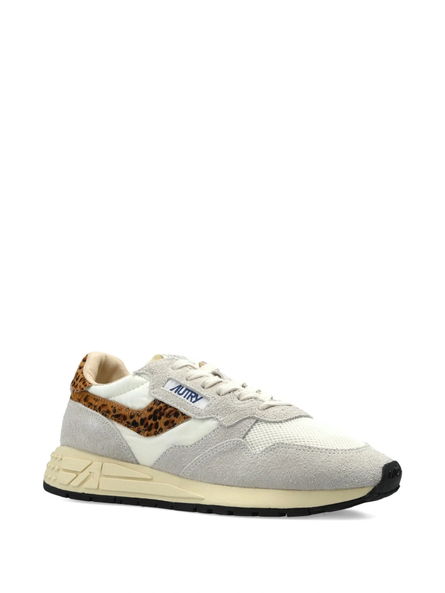 Sneakers AUTRY gri din nylon si piele - Img 2