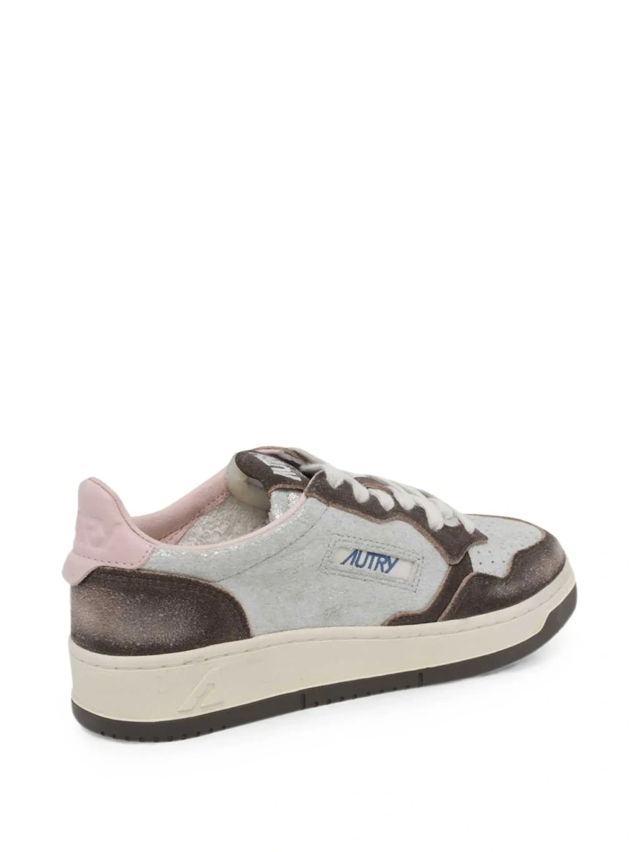Sneakers AUTRY maro din piele intoarsa 'Medalist LS' - Img 7