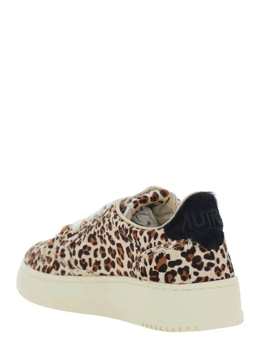 Sneakers AUTRY maro din piele 'Medalist' - Img 3